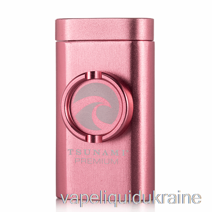 Vape Ukraine Tsunami Dugout and Grinder Pink